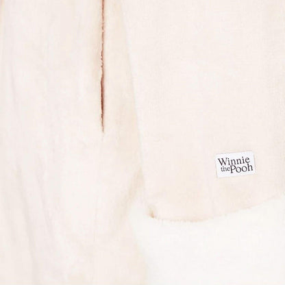 Pink-White - Pack Shot - Winnie the Pooh Womens-Ladies Belted Dressing Gown