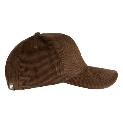 Brown - Side - Jack Pyke Corduroy Baseball Cap