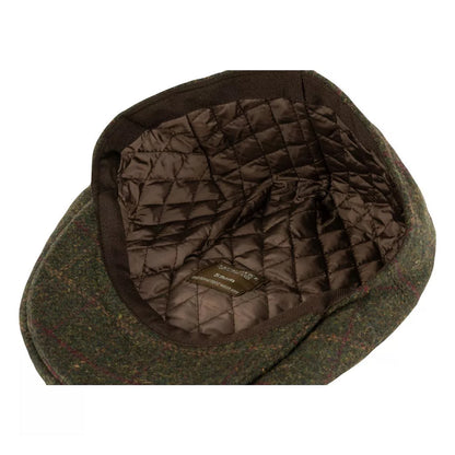 Dark Olive - Pack Shot - Jack Pyke Mens Wool Blend Flat Cap