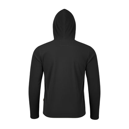 Charcoal - Back - Jack Pyke Mens Country Fleece Hoodie