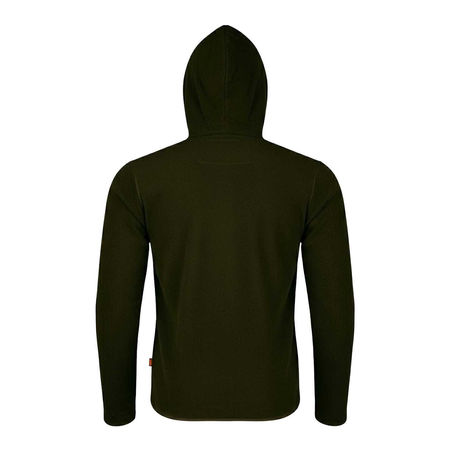 Dark Olive - Back - Jack Pyke Mens Country Fleece Hoodie