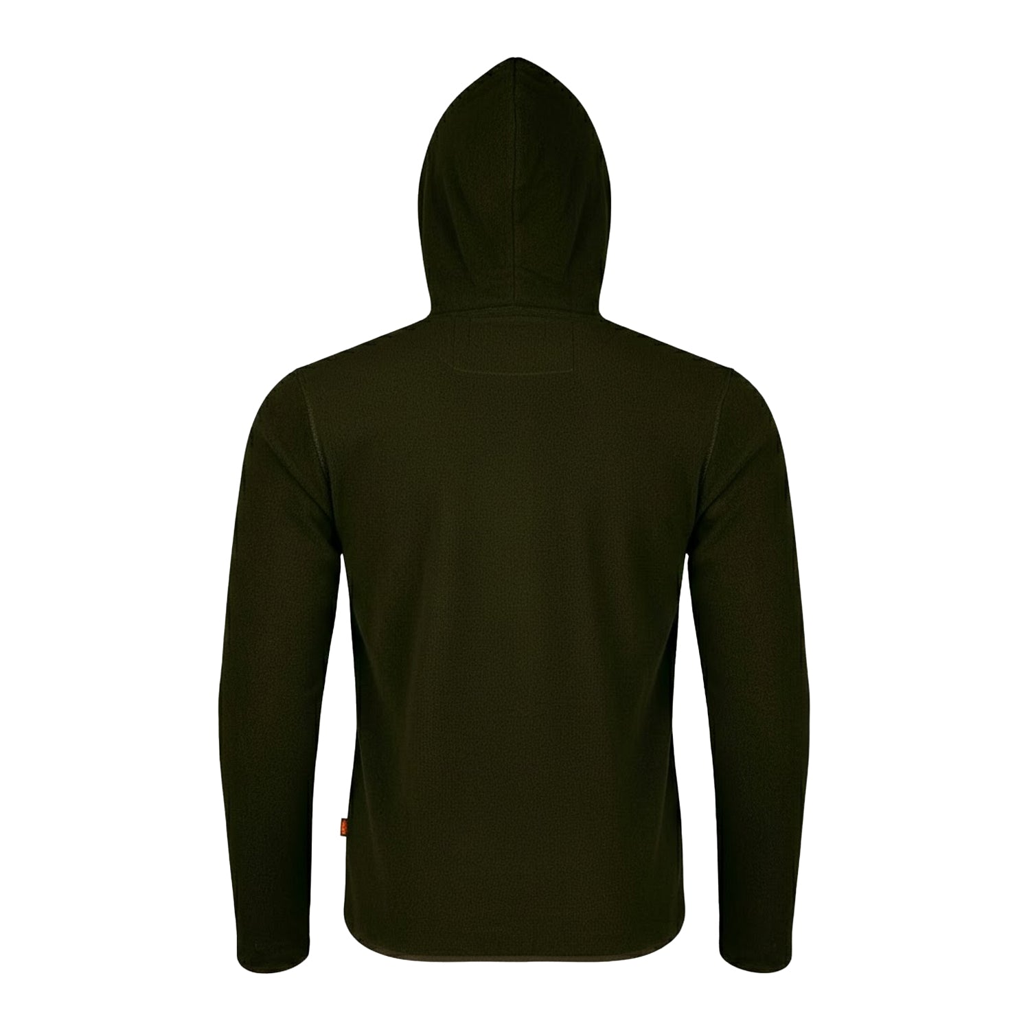 Dark Olive - Back - Jack Pyke Mens Country Fleece Hoodie