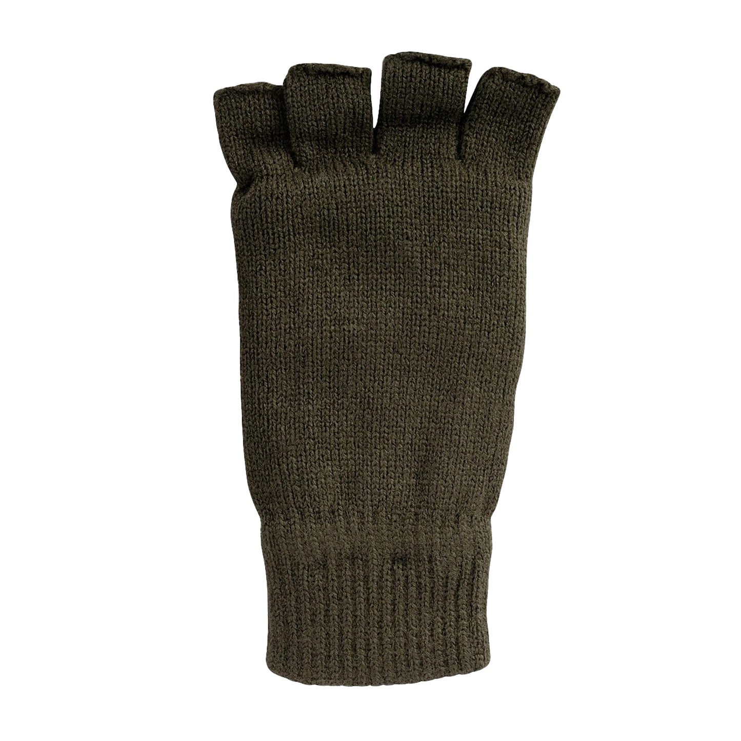 Green - Front - Jack Pyke Mens Thinsulate Plain Fingerless Gloves