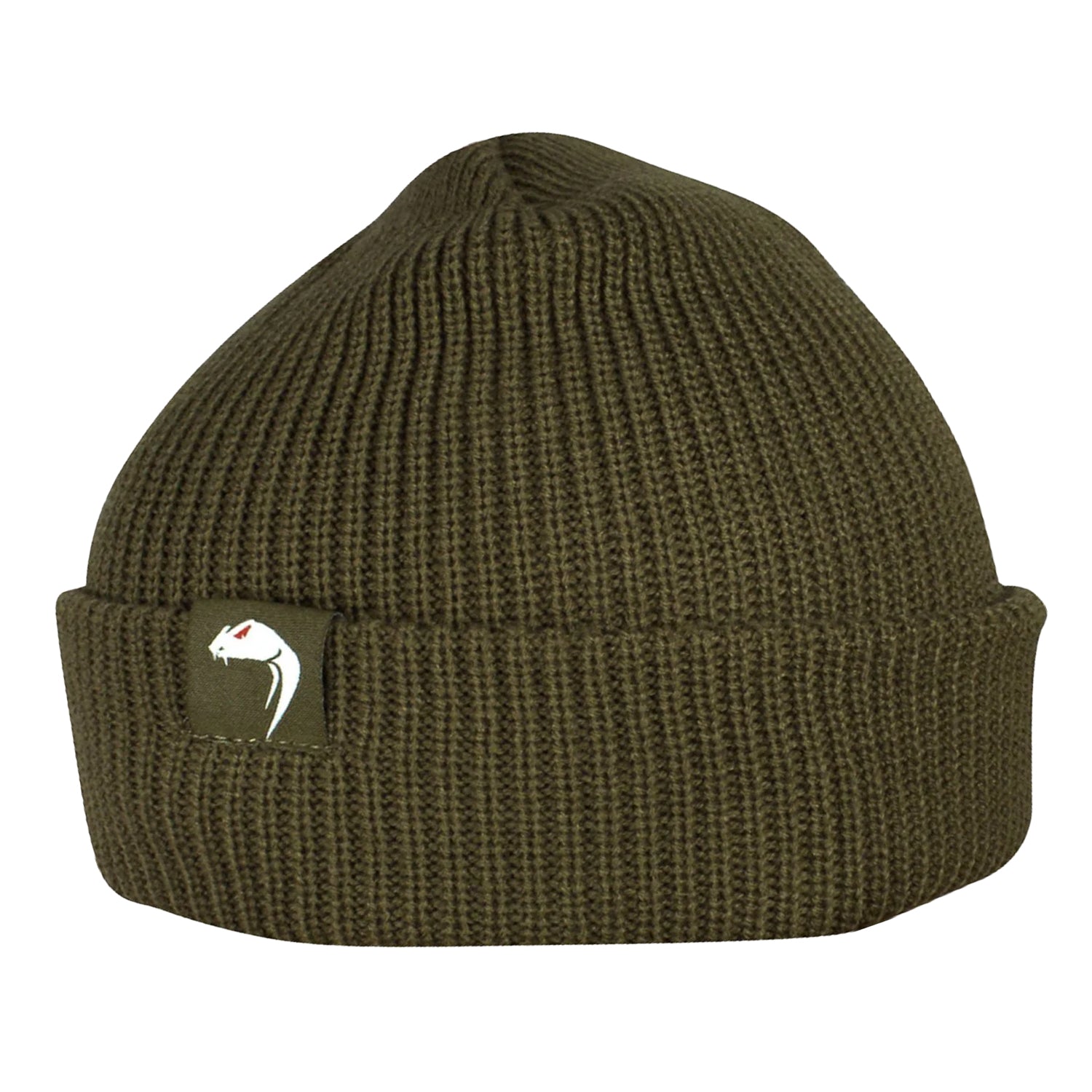 Green - Back - Viper Mens Logo Beanie