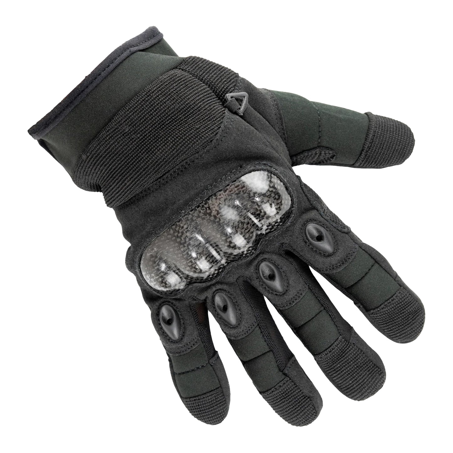 Black - Front - Viper Mens Elite Palm Grip Logo Gloves