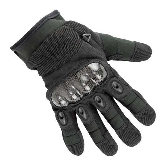 Black - Front - Viper Mens Elite Palm Grip Logo Gloves