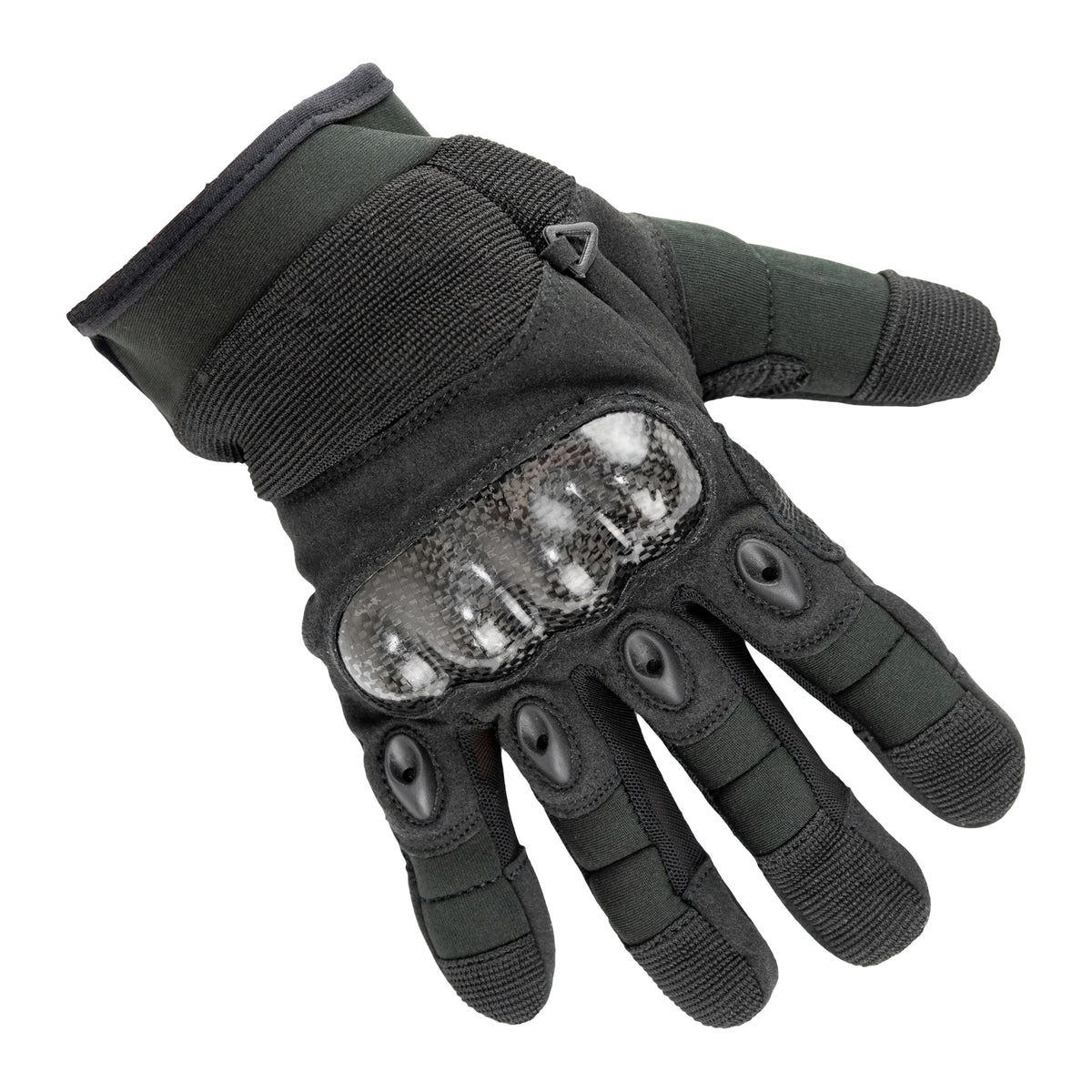Black - Front - Viper Mens Elite Palm Grip Logo Gloves