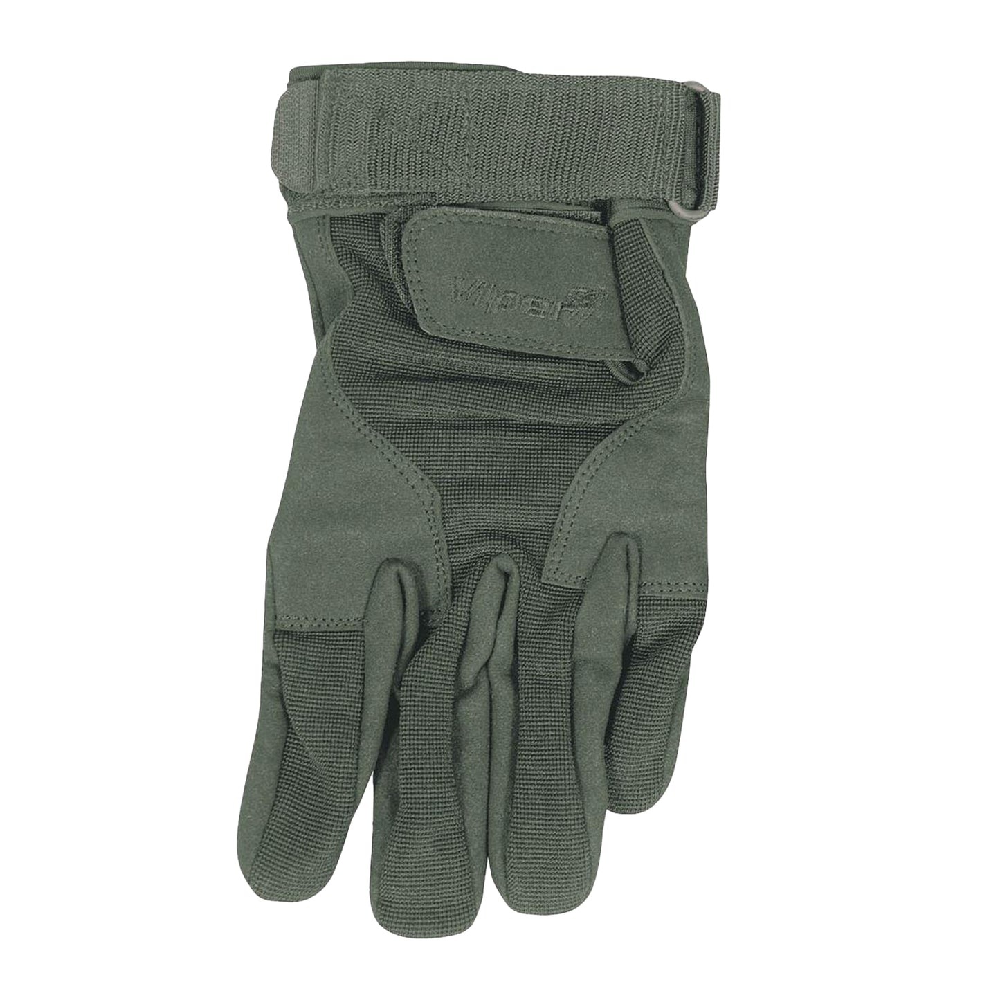 Green - Front - Viper Special Ops Logo Gloves