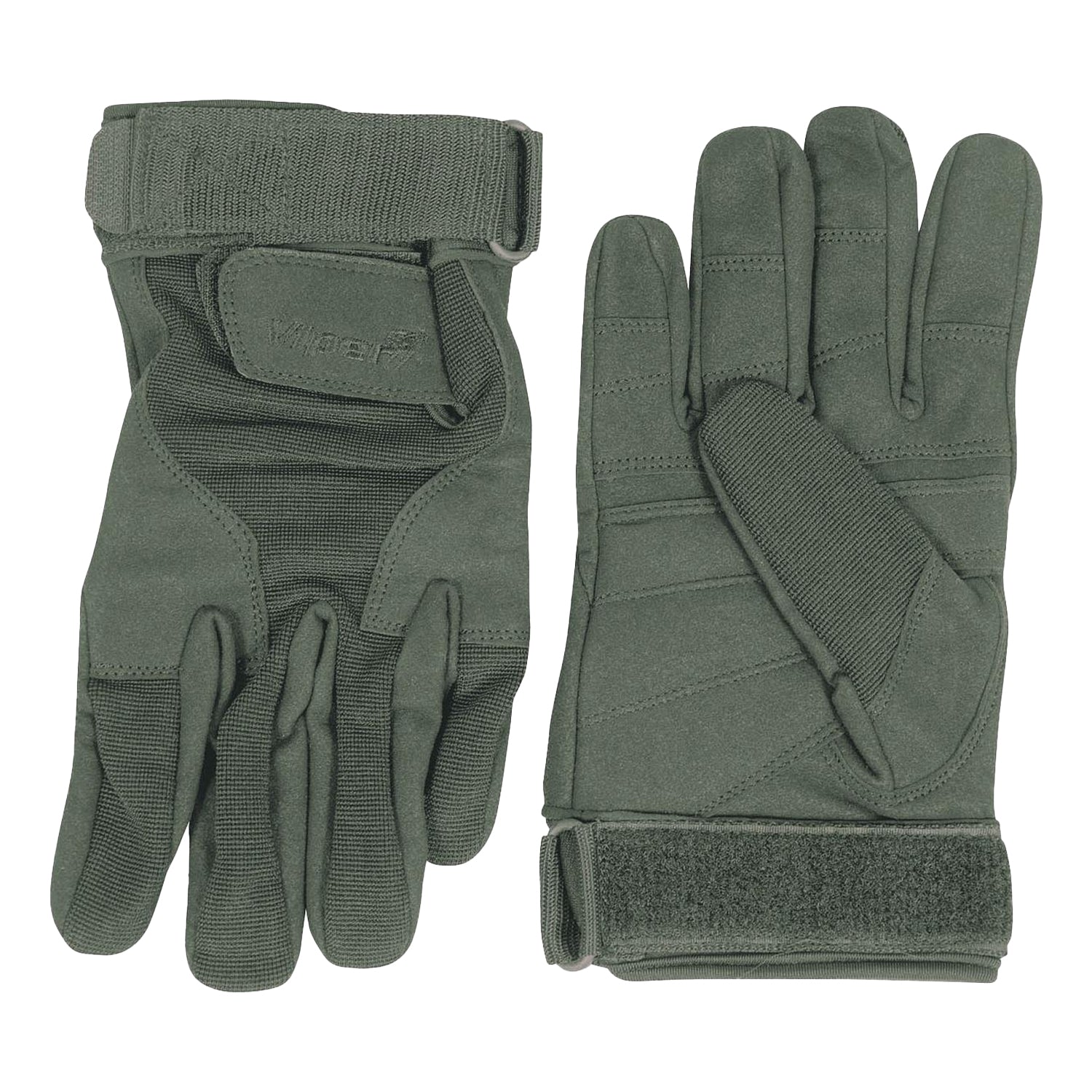Green - Side - Viper Special Ops Logo Gloves