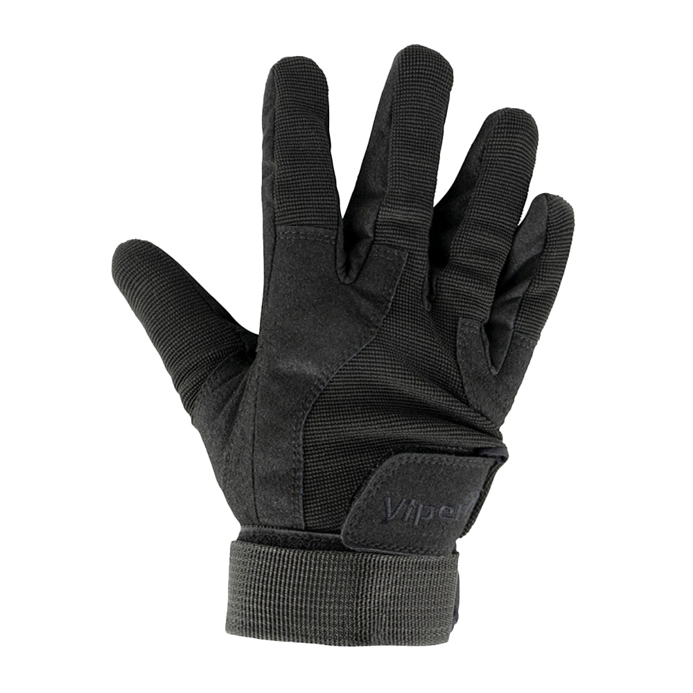 Black - Front - Viper Special Ops Logo Gloves