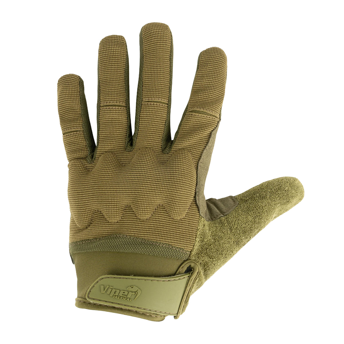 Active Green - Front - Viper VX Logo Tactical Gloves