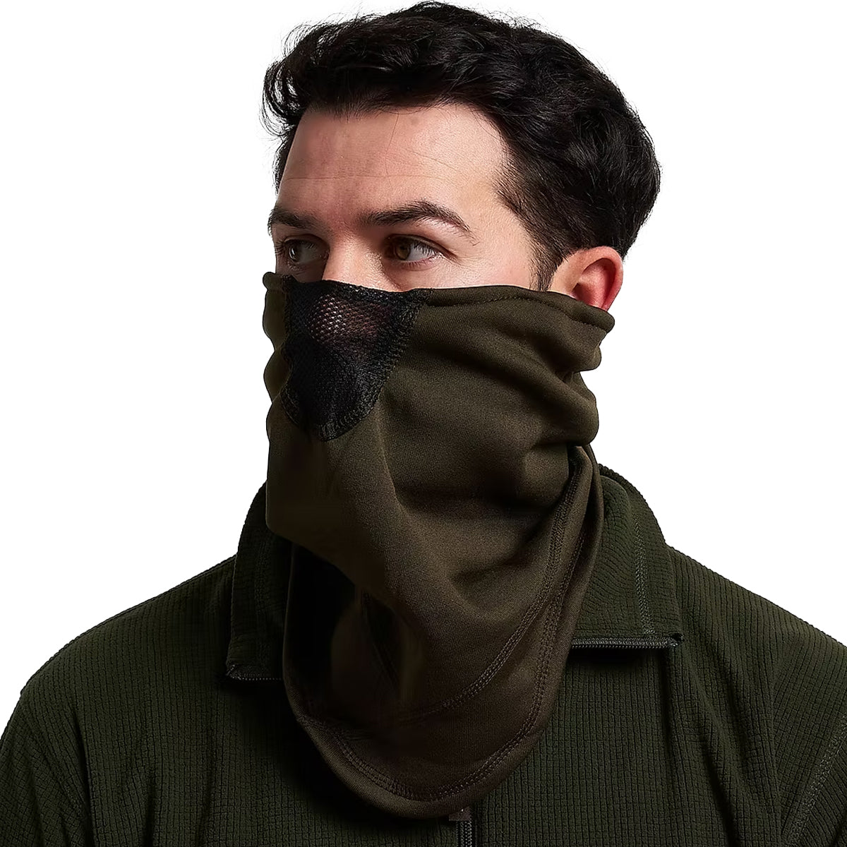 Green - Back - Jack Pyke Technical Neck Gaiter