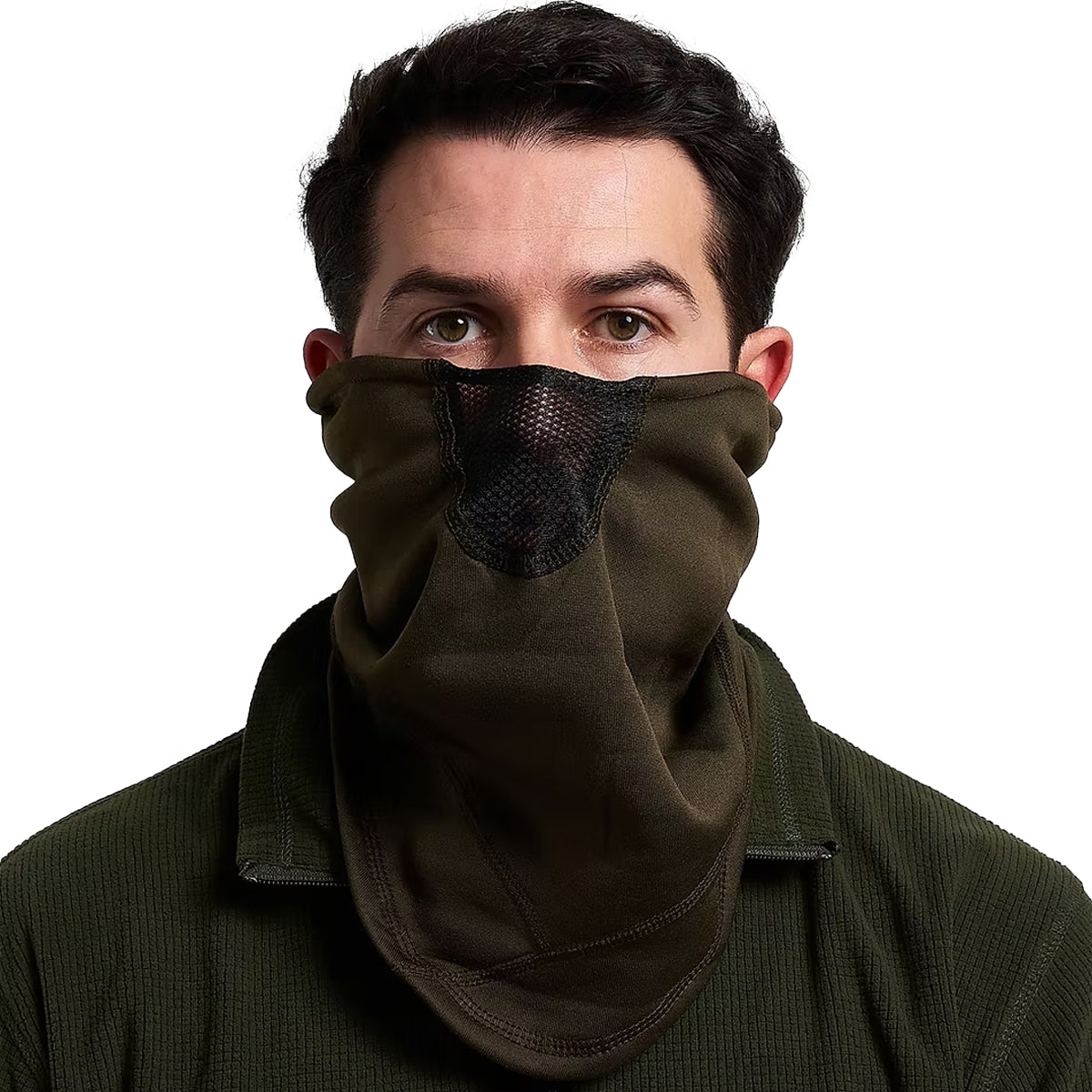 Green - Front - Jack Pyke Technical Neck Gaiter
