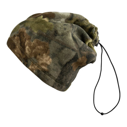 Green - Back - Jack Pyke Oak Leaf Camo Neck Gaiter