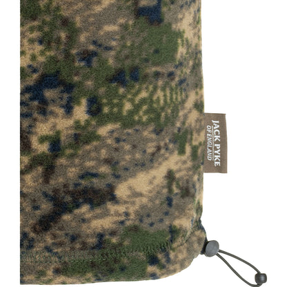 Green-Blue - Back - Jack Pyke Digital Camo Fleece Neck Gaiter