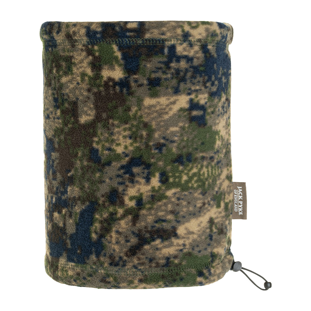 Green-Blue - Front - Jack Pyke Digital Camo Fleece Neck Gaiter