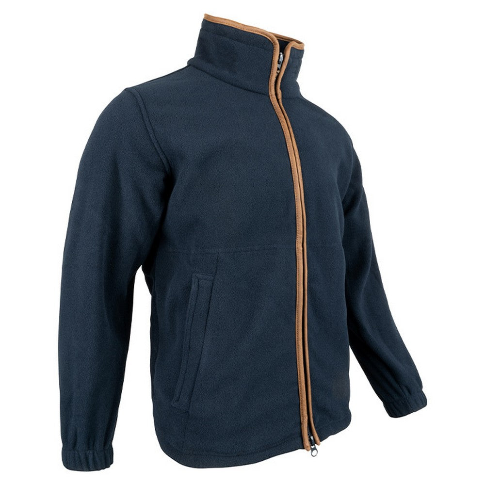 Navy - Side - Jack Pyke Mens Countryman Fleece Jacket