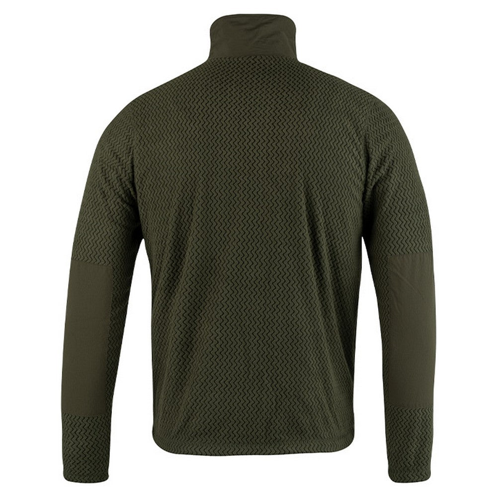 Green - Back - Jack Pyke Mens Z Lightweight Fleece Jacket