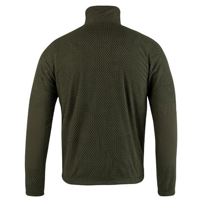 Green - Back - Jack Pyke Mens Z Lightweight Fleece Jacket