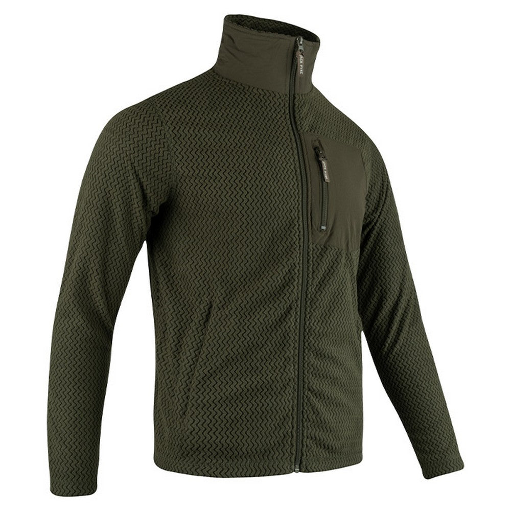 Green - Side - Jack Pyke Mens Z Lightweight Fleece Jacket
