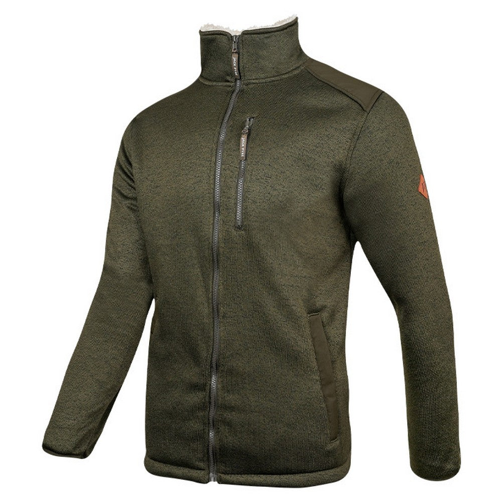 Dark Olive - Lifestyle - Jack Pyke Mens Scandinavian Fleece Jacket