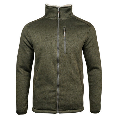 Dark Olive - Front - Jack Pyke Mens Scandinavian Fleece Jacket