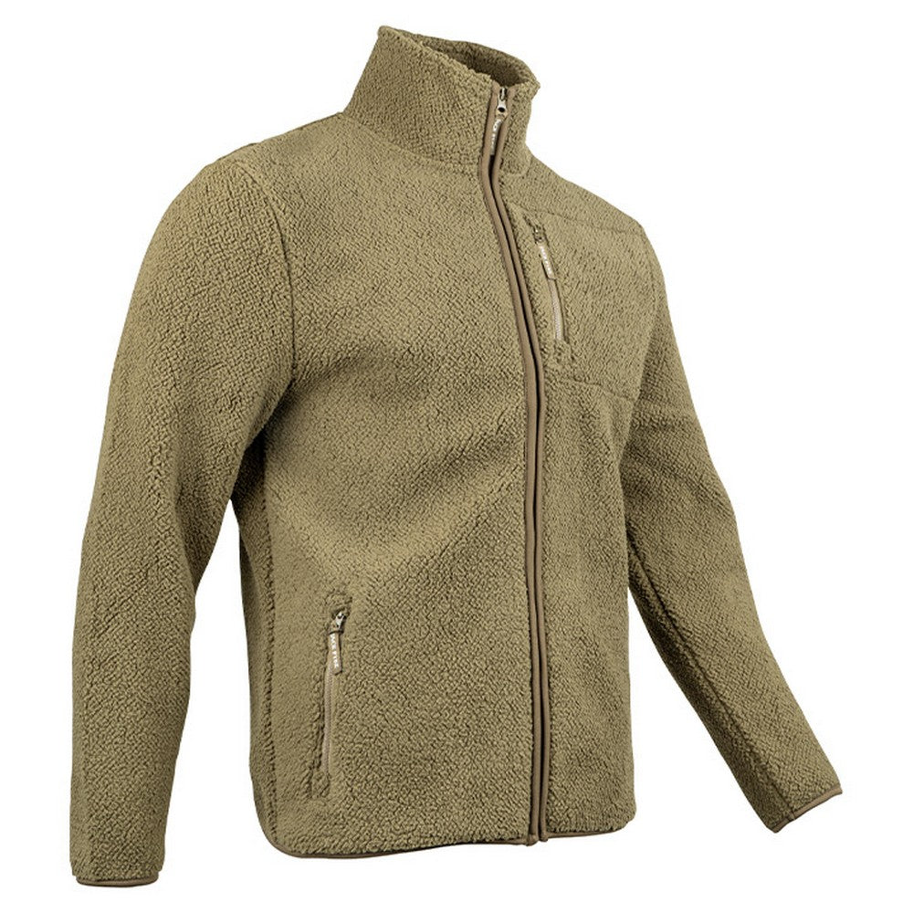 Green - Side - Jack Pyke Mens Shires Fleece Jacket