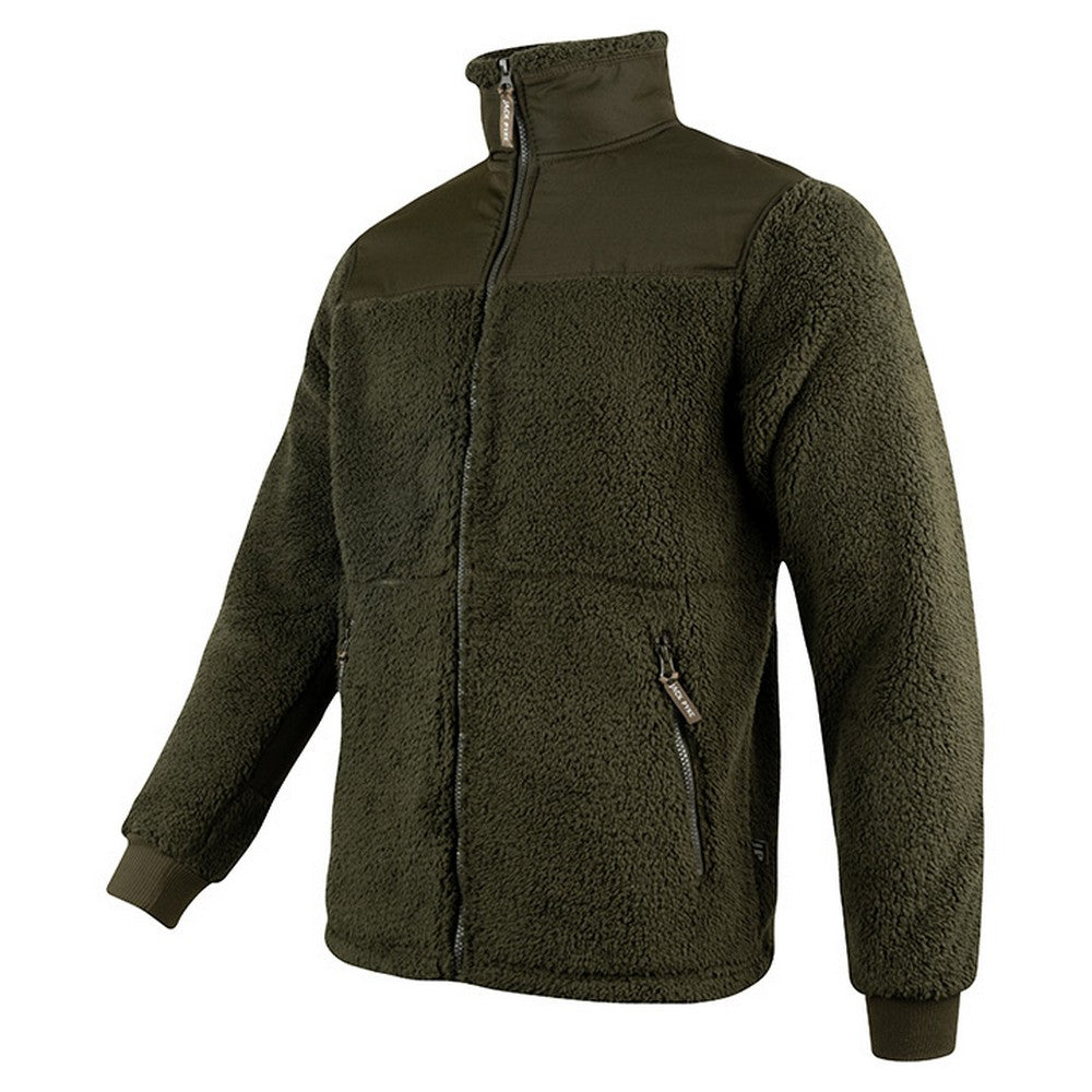 Dark Olive - Lifestyle - Jack Pyke Mens Gen 2 Sherpa Fleece Jacket