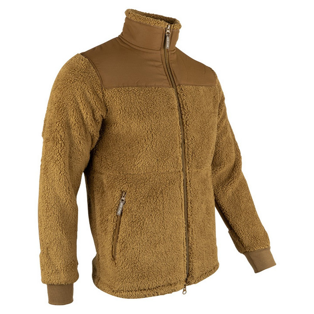 Camel - Side - Jack Pyke Mens Gen 2 Sherpa Fleece Jacket