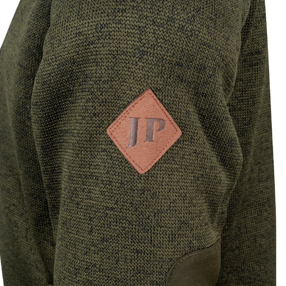 Dark Olive - Pack Shot - Jack Pyke Childrens-Kids Scandinavian Fleece Jacket