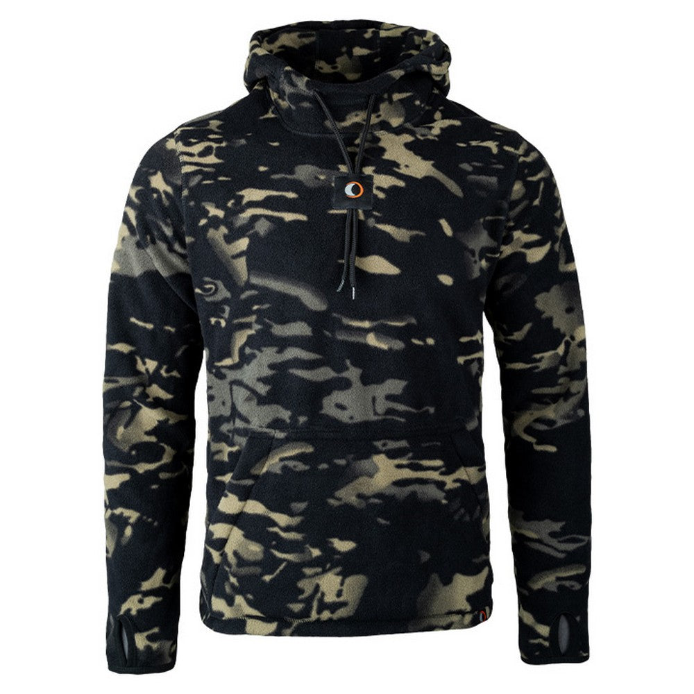 Black - Pack Shot - Speero Mens Gen 2 Fleece Hoodie