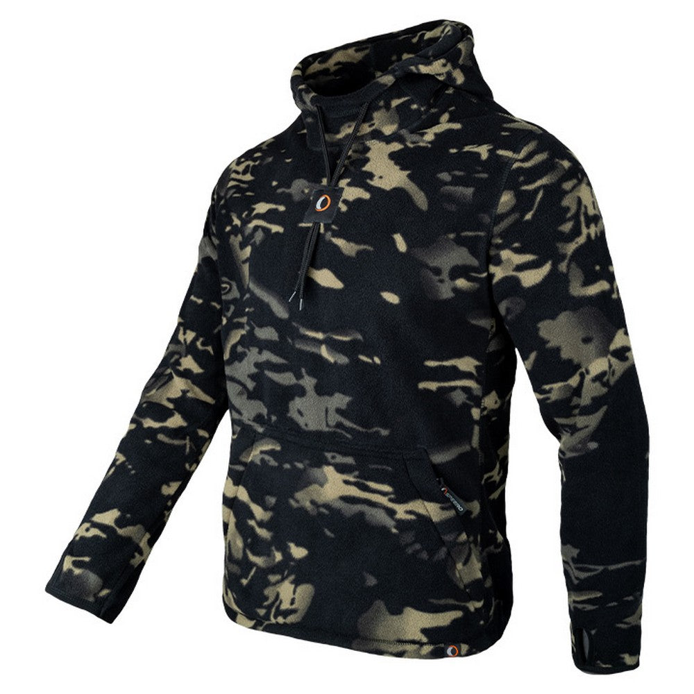 Black - Lifestyle - Speero Mens Gen 2 Fleece Hoodie