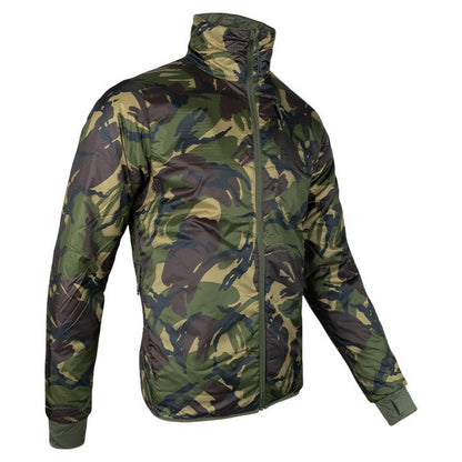 Green - Side - Speero Mens Morava Camo Reversible Jacket