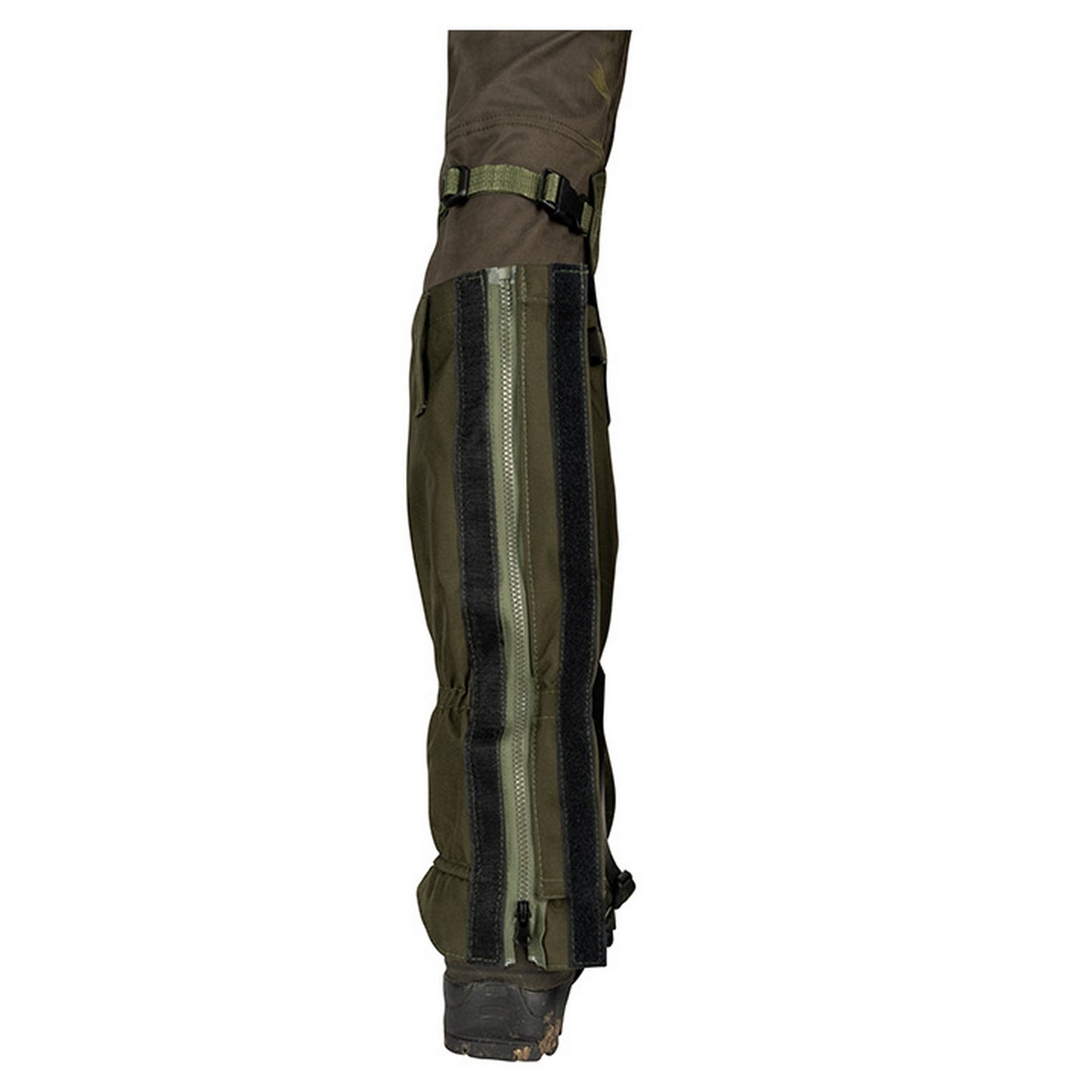 Green - Side - Jack Pyke Unisex Adult Highline Gaiters