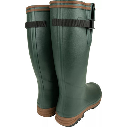 Green - Back - Jack Pyke Mens Shires Wellington Boots