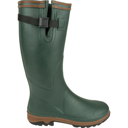 Green - Side - Jack Pyke Mens Shires Wellington Boots
