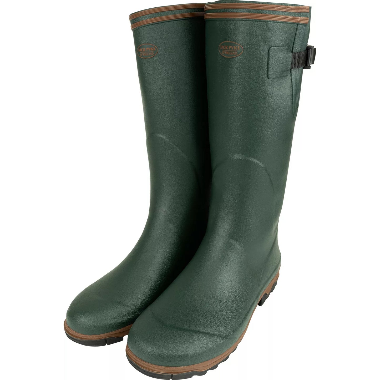 Green - Front - Jack Pyke Mens Shires Wellington Boots