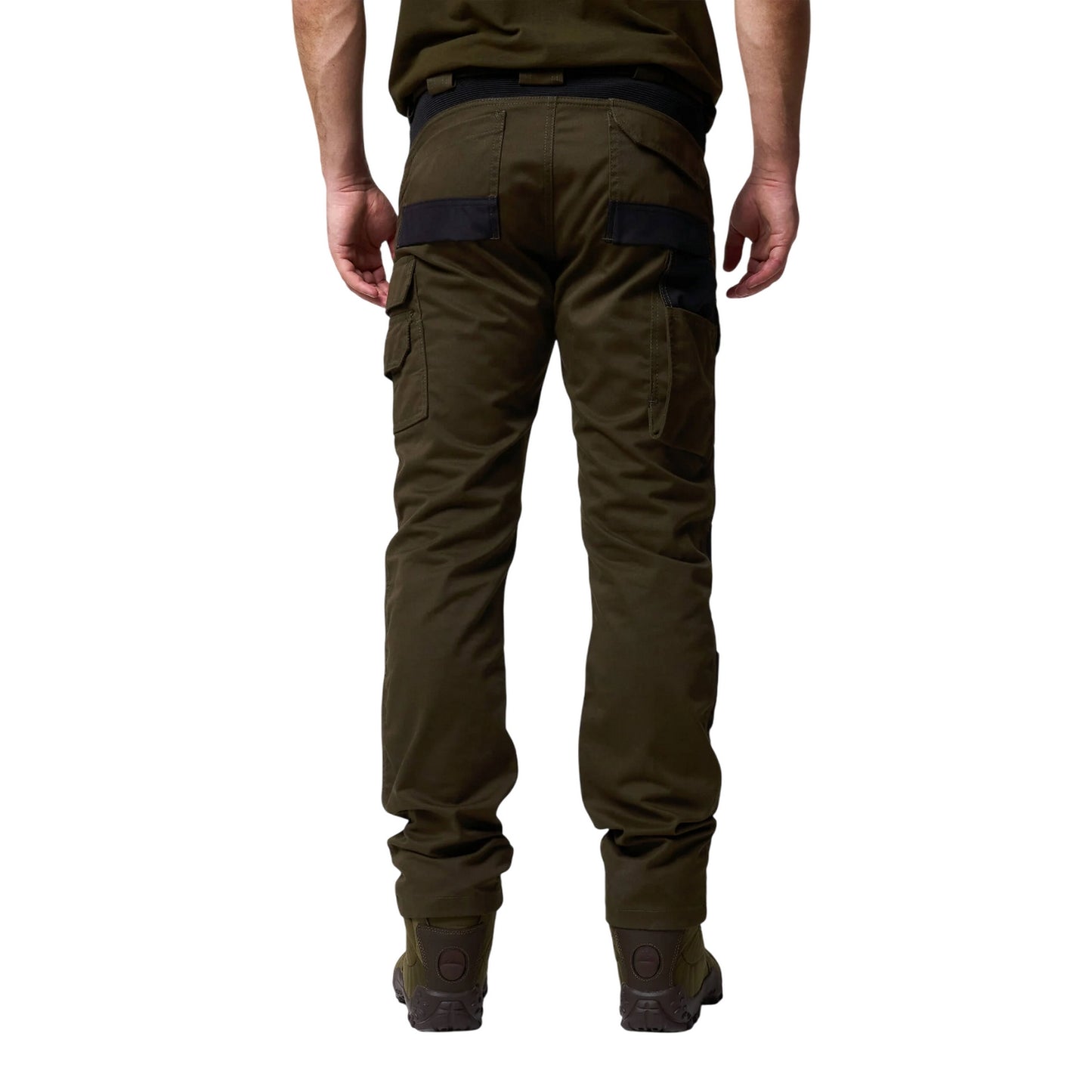 Green - Back - Jack Pyke Mens Technical Work Trousers
