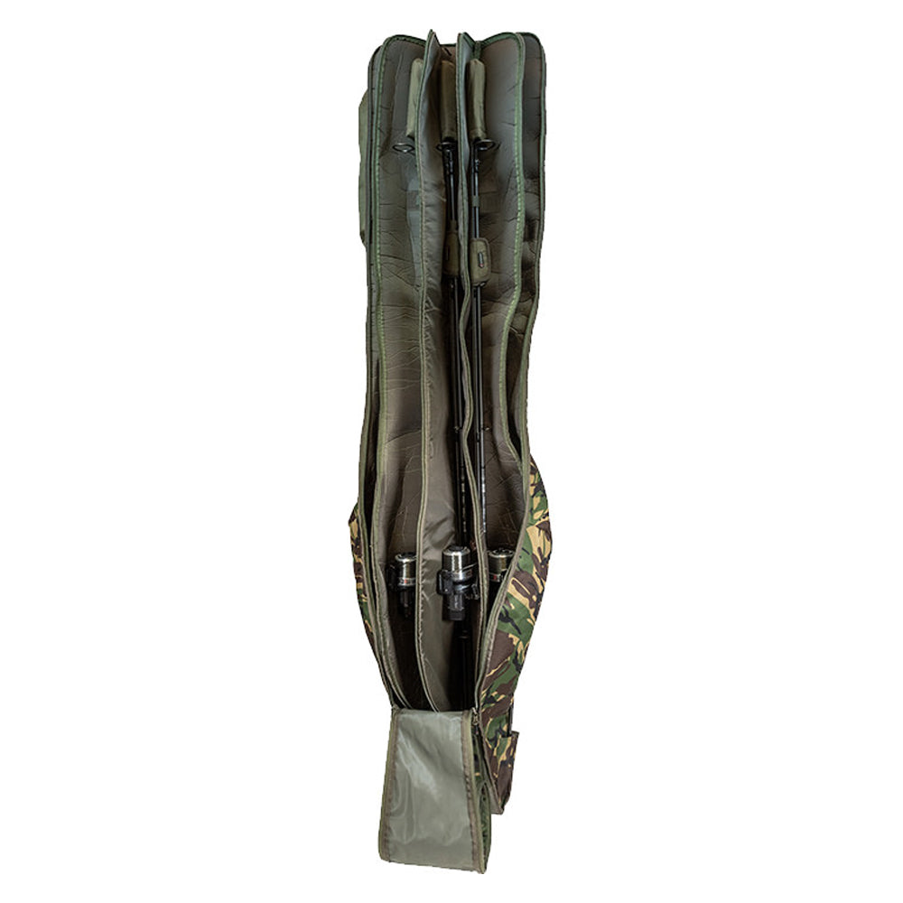 Green-Beige - Close up - Speero Camouflage Fishing Rod Holdall