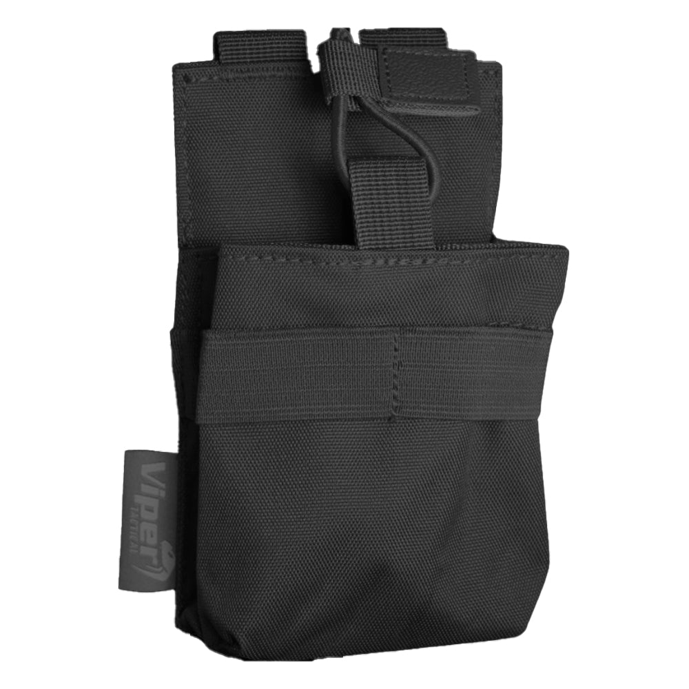 Black - Front - Viper GPS Radio Pouch