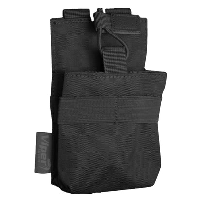 Black - Front - Viper GPS Radio Pouch
