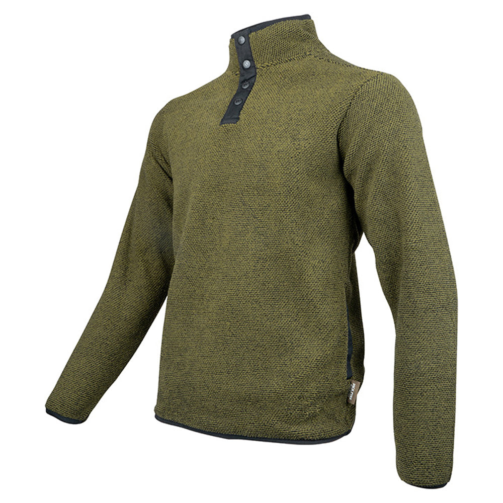 Green - Side - Jack Pyke Mens Ashdown Fleece Top