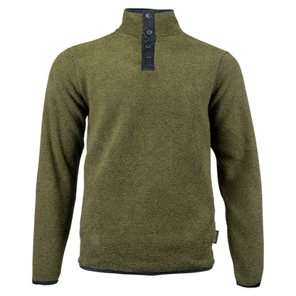 Green - Front - Jack Pyke Mens Ashdown Fleece Top