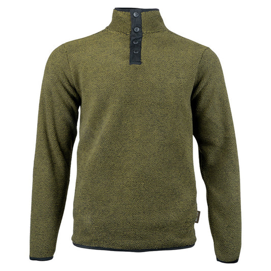 Green - Front - Jack Pyke Mens Ashdown Fleece Top