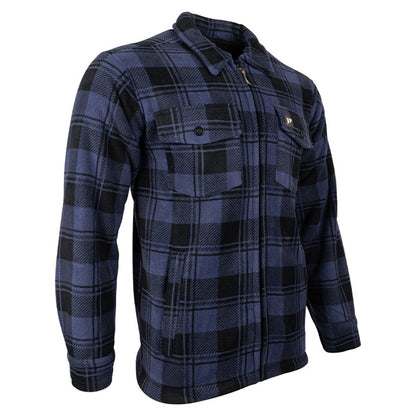 Navy - Lifestyle - Jack Pyke Mens Tundra Checked Shirt