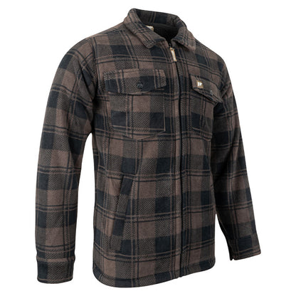Brown - Lifestyle - Jack Pyke Mens Tundra Checked Shirt