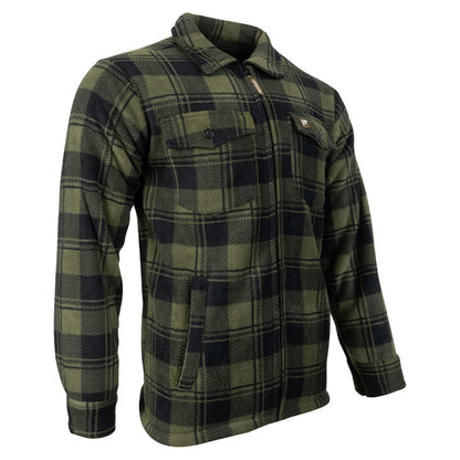 Green - Lifestyle - Jack Pyke Mens Tundra Checked Shirt