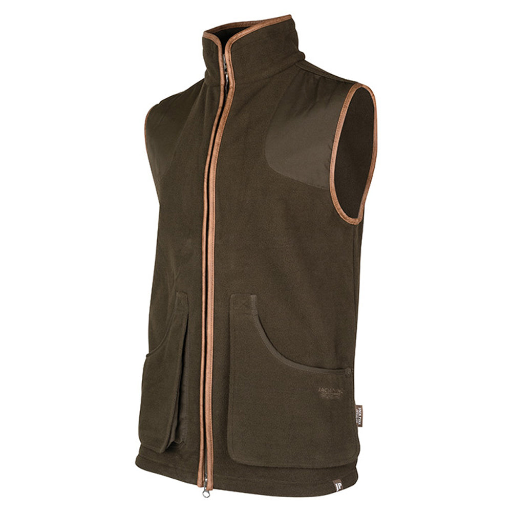 Dark Olive - Side - Jack Pyke Mens Shooters Gilet