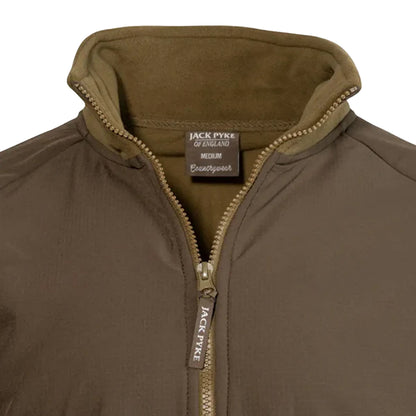 Dark Mustard - Lifestyle - Jack Pyke Mens Bleasdale Half Zip Fleece Top