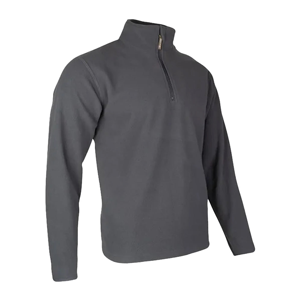 Charcoal - Side - Jack Pyke Mens Country Fleece Top